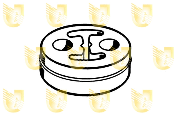 Rubber Strip, exhaust system (165125)