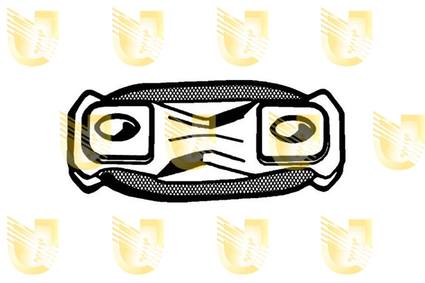 Rubber Strip, exhaust system (165151)