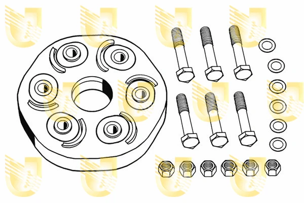 Joint, propshaft (381027)