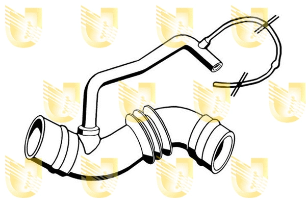 Intake Hose, air filter (S2257)