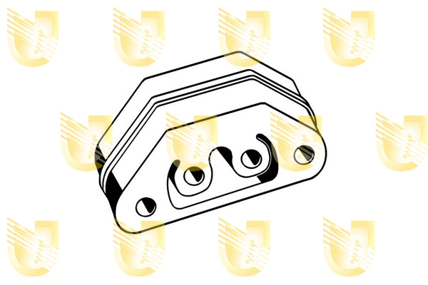Rubber Strip, exhaust system (165127)