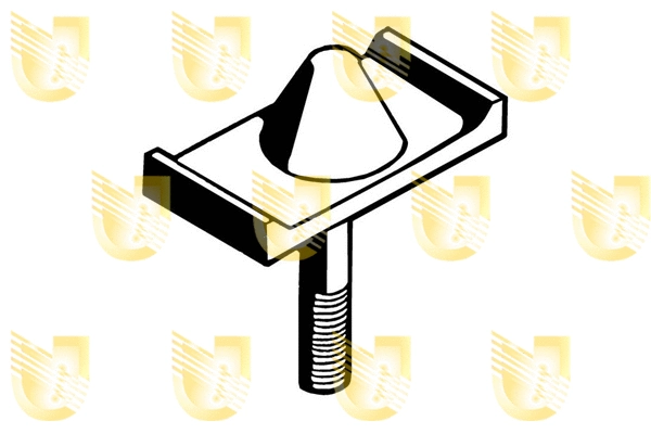 Mounting, leaf spring (390012)