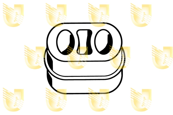 Rubber Strip, exhaust system (165092)