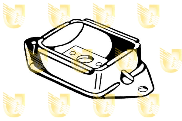 Mounting, engine (396411)