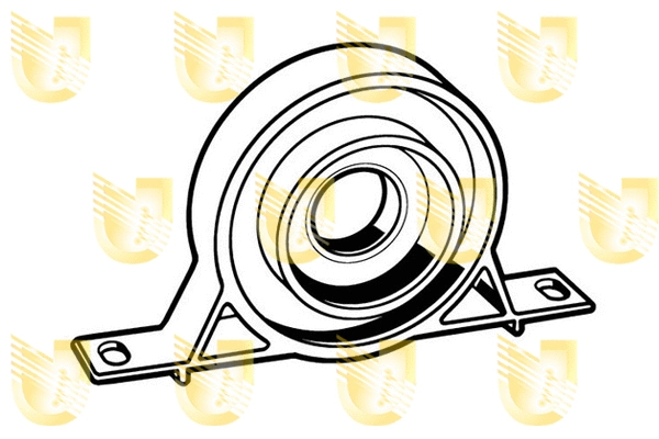 Suspension, propshaft (381302)