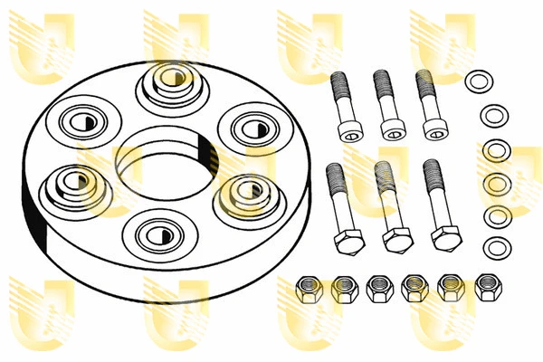 Joint, propshaft (381025)