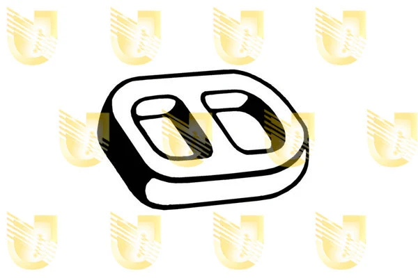 Rubber Strip, exhaust system (165024)