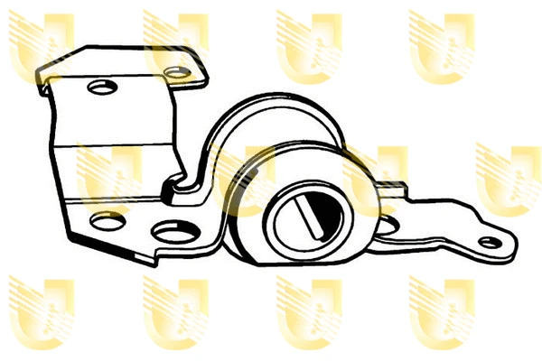 Mounting, control/trailing arm (390509)