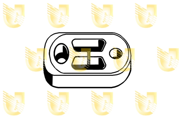 Rubber Strip, exhaust system (165095)