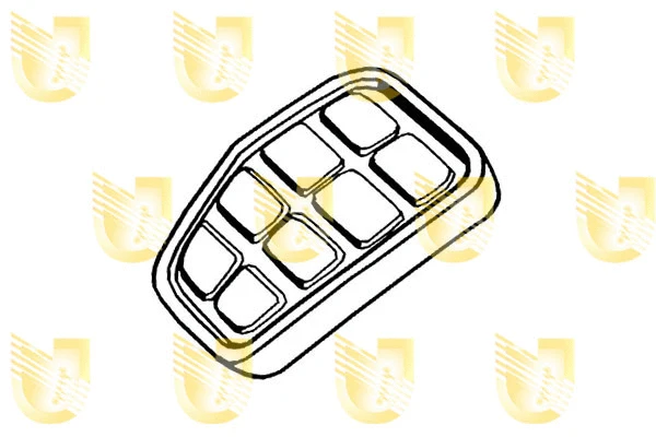 Pedal Pad, brake pedal (155032)