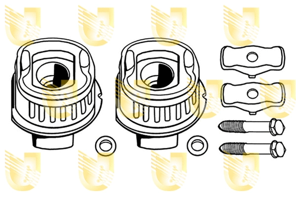 Repair Kit, control/trailing arm (391615K)