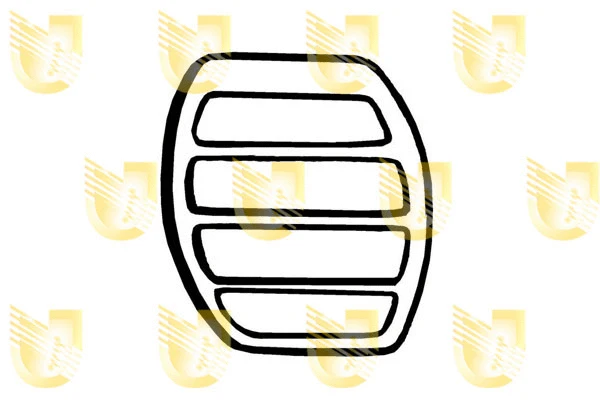 Pedal Pad, brake pedal (155031)