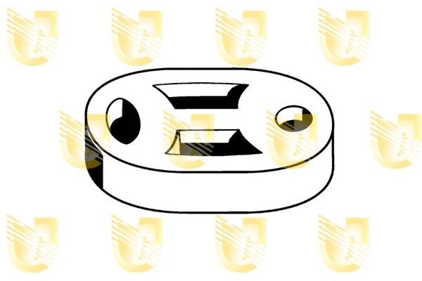 Rubber Strip, exhaust system (165094)