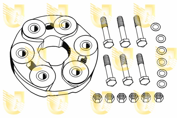 Joint, propshaft (381032)