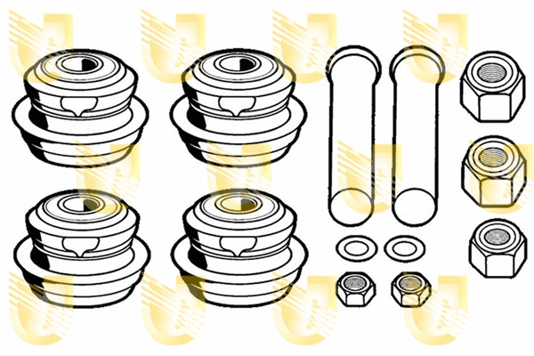 Repair Kit, control/trailing arm (391604K)