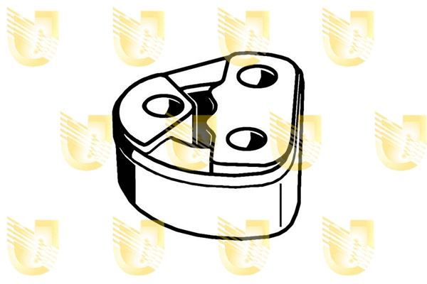 Mount, exhaust system (165303)