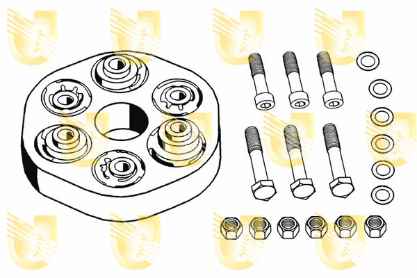 Joint, propshaft (381010)