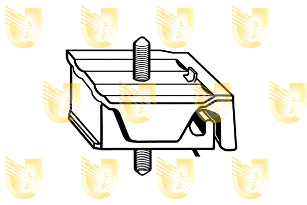 Mounting, engine (396403)