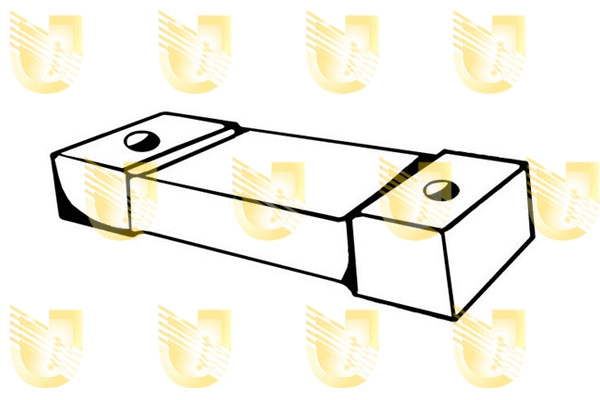 Rubber Strip, exhaust system (165120)