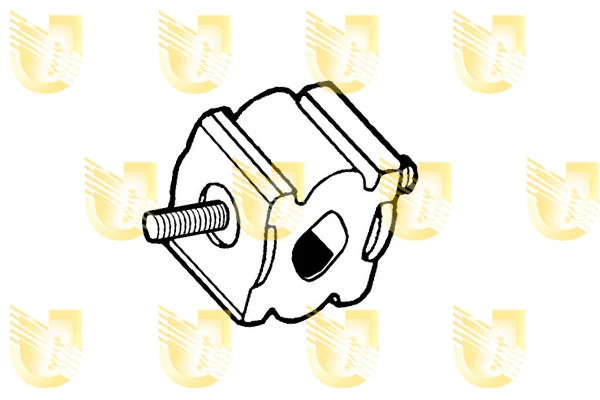 Rubber Strip, exhaust system (165067)