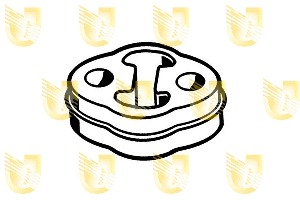 Rubber Strip, exhaust system (165177)