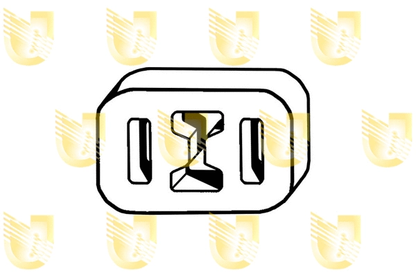 Rubber Strip, exhaust system (165071)