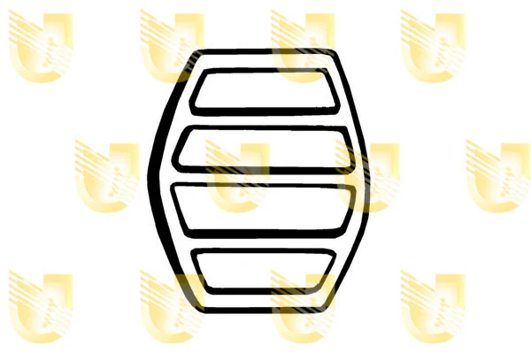 Pedal Pad, brake pedal (155030)