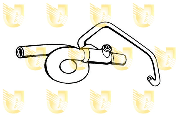 Hose, heat exchanger (heating) (S1340)