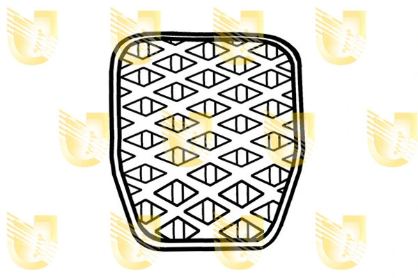 Pedal Pad, brake pedal (155033)