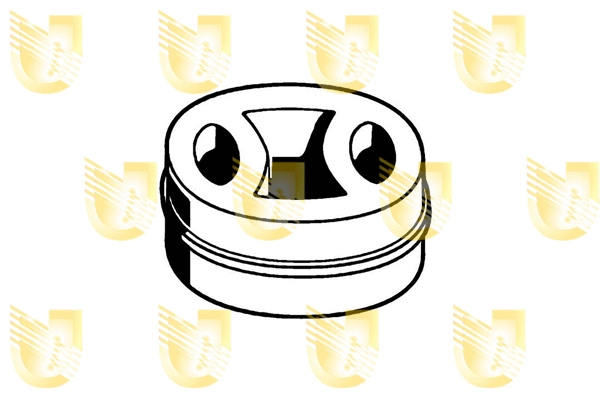 Rubber Strip, exhaust system (165088)