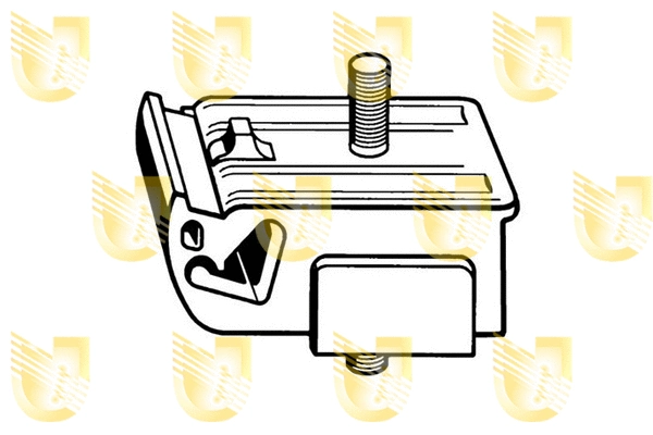 Mounting, engine (396415)