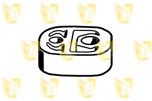 Rubber Strip, exhaust system (165160)