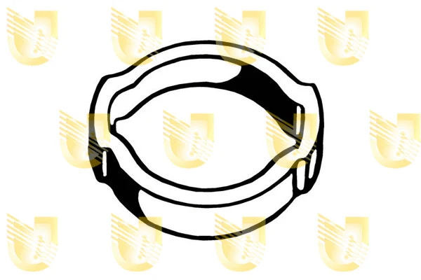 Rubber Strip, exhaust system (165009)