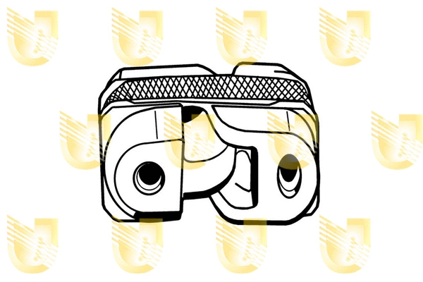Rubber Strip, exhaust system (165161)