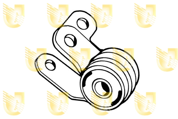 Mounting, control/trailing arm (391078)
