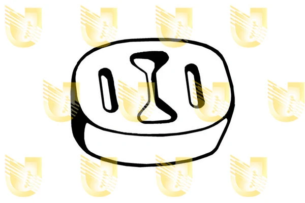 Rubber Strip, exhaust system (165047)