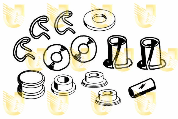 Repair Kit, gear shift lever (161100)