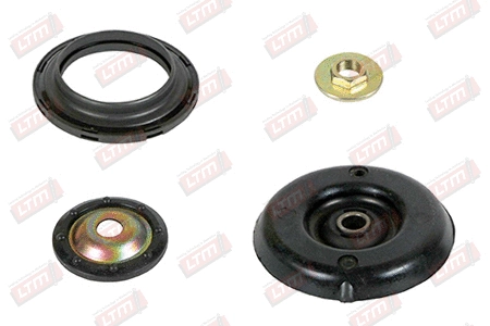 Mounting Set, suspension strut support mount (M04036)