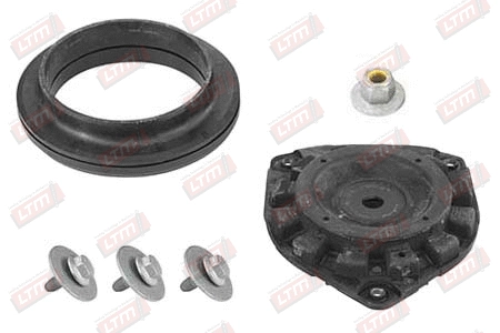 Mounting Set, suspension strut support mount (M14038)
