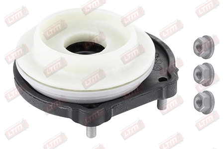 Mounting Set, suspension strut support mount (M04502L)