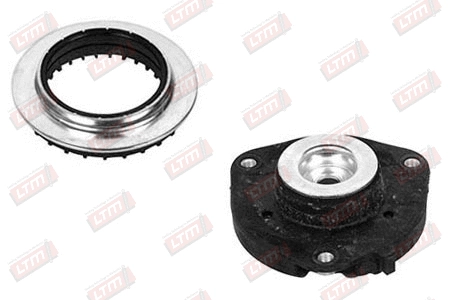 Mounting Set, suspension strut support mount (M02010)