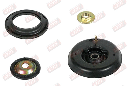 Mounting Set, suspension strut support mount (M04034)