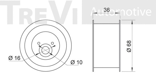 Tensioner Pulley, timing belt