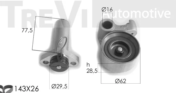 Timing Belt Kit (KD1338)