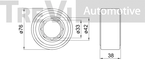 Wheel Bearing Kit (WB2279)