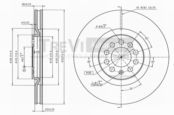 Brake Disc (BD1132)