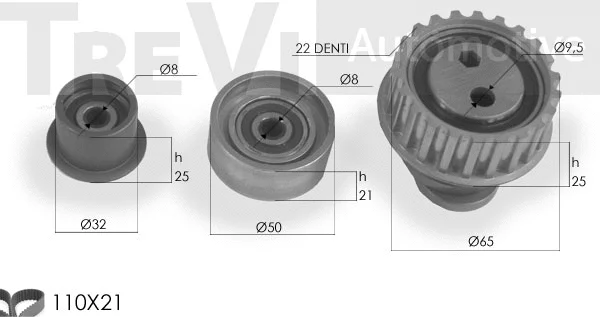 Timing Belt Kit (KD1115)