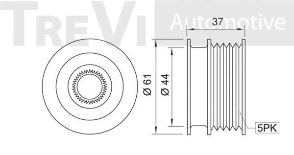 Alternator Freewheel Clutch