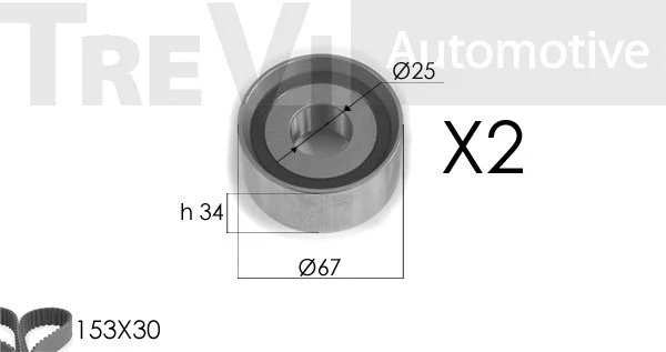 Timing Belt Kit (KD1218)