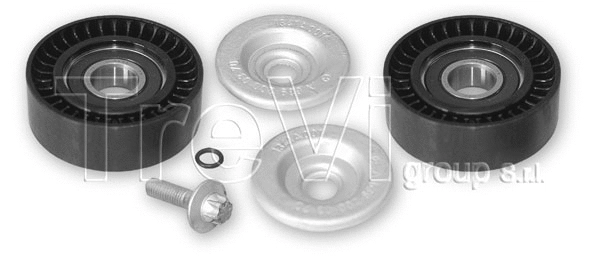Deflection/Guide Pulley, V-ribbed belt (TA1762)